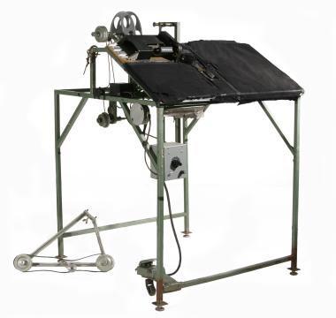 Drawing machine used in the making of cameraless animation films.