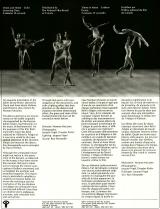 One-sheet for the film Ballet Adagio, which Norman McLaren made in 1971.